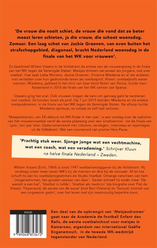 Achterkant van Meisjesdromen