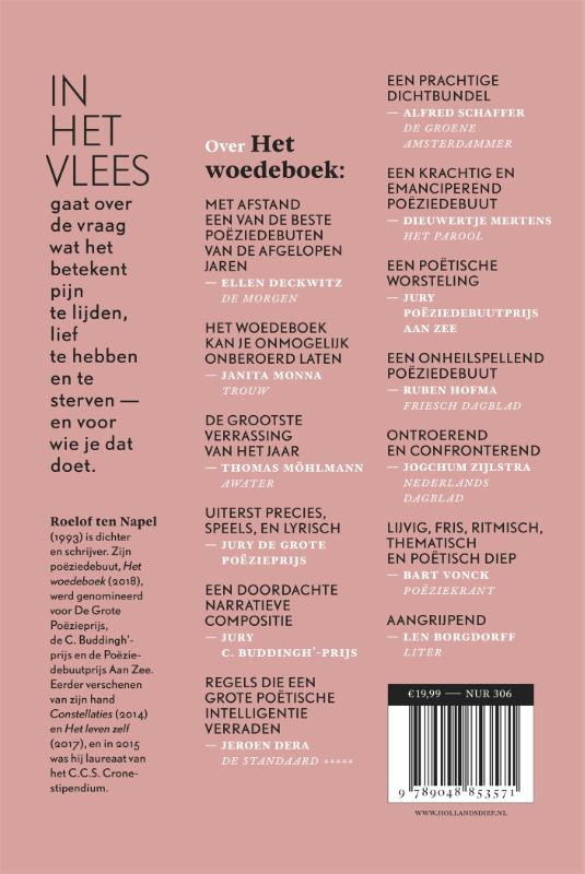 Achterkant van In het vlees