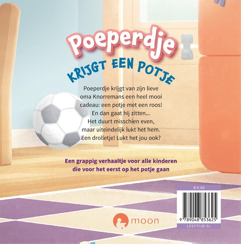 Achterkant van Poeperdje krijgt een potje