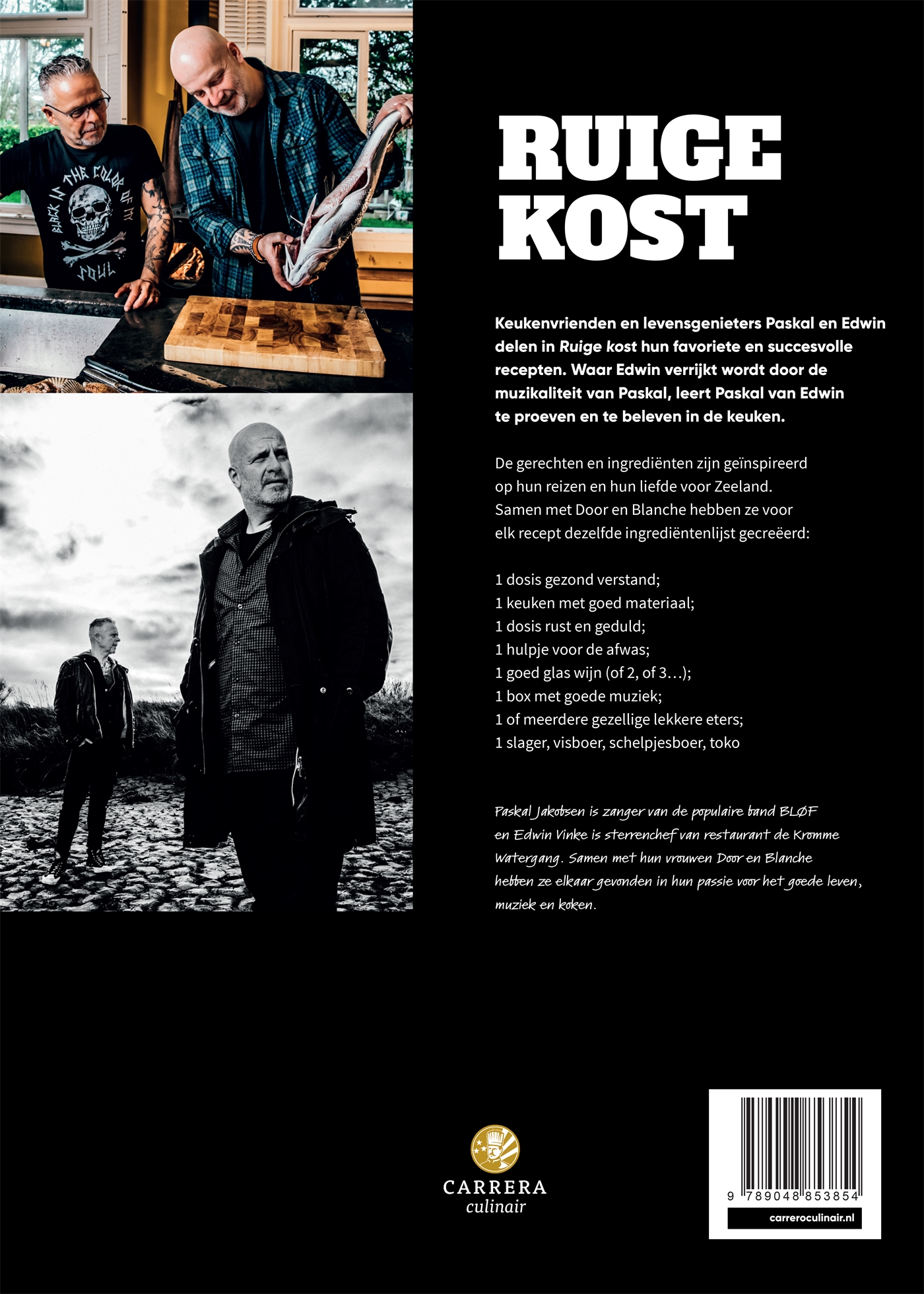 Achterkant van Ruige kost