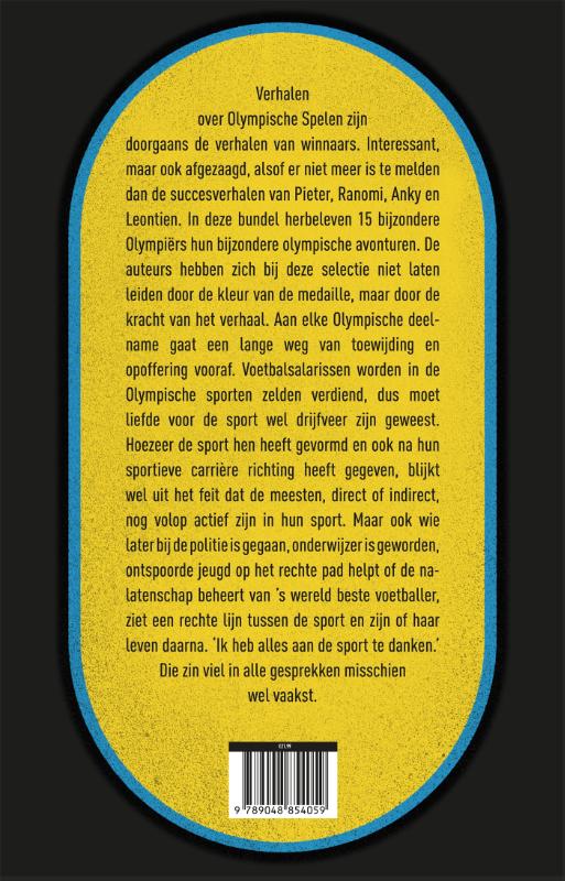 Achterkant van Mijn Olympische Spelen
