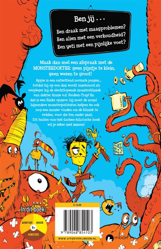 Achterkant van De Monsterdokter