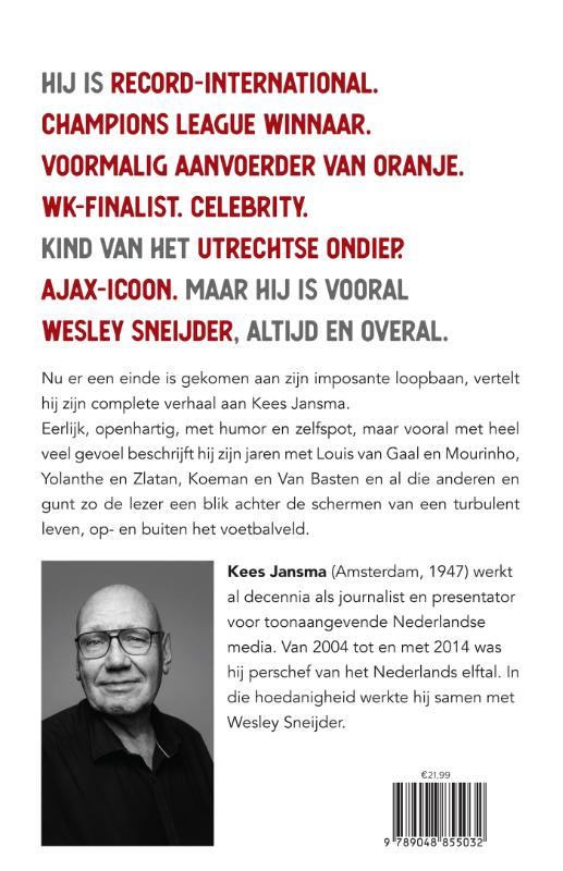 Achterkant van Sneijder