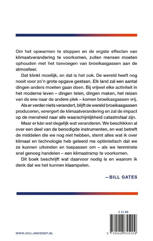 Achterkant van Hoe we een klimaatramp kunnen vermijden