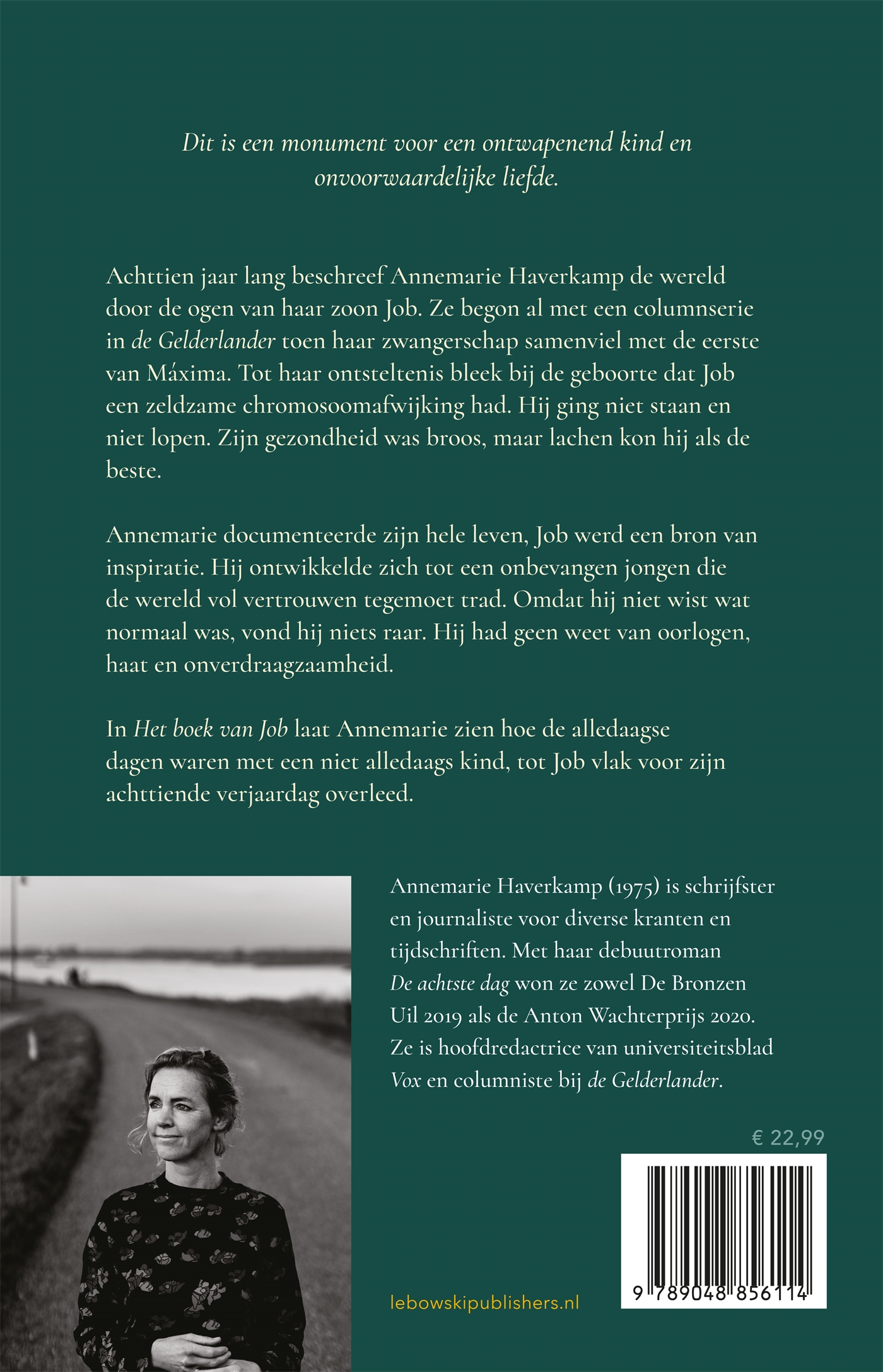 Achterkant van Het boek van Job