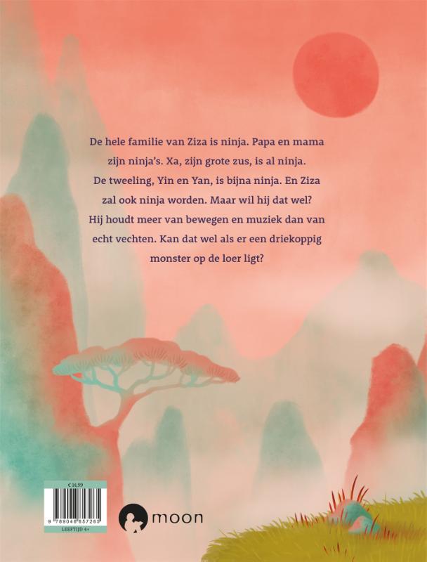 Achterkant van Ziza wil geen ninja zijn