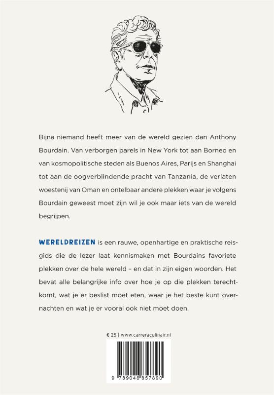 Achterkant van Wereldreizen
