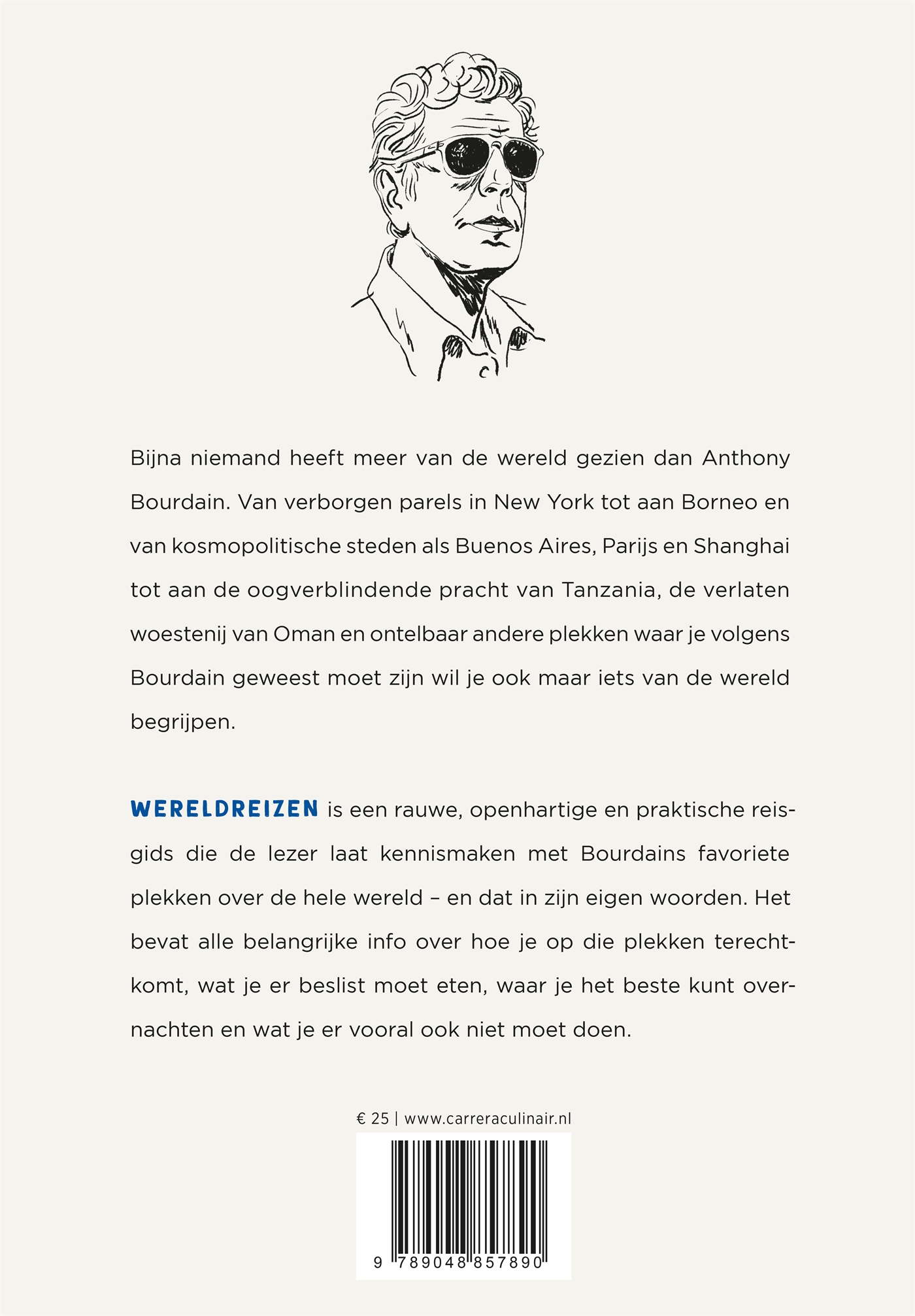 Achterkant van Wereldreizen