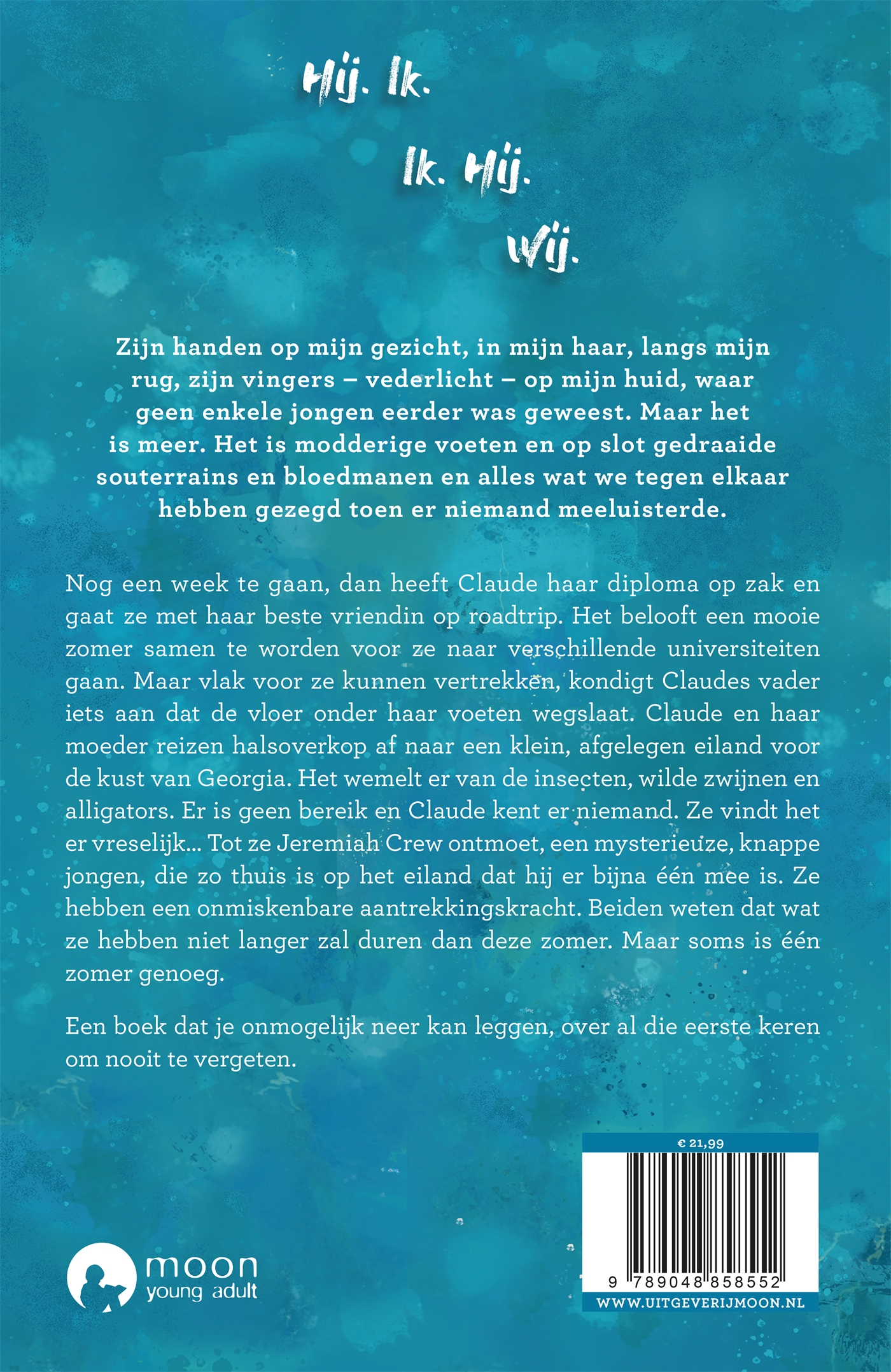 Achterkant van Ademloos