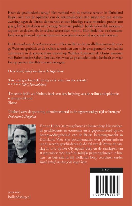 Achterkant van De wraak van de verliezers