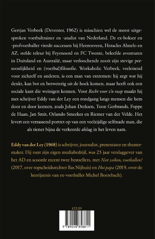Achterkant van Gertjan Verbeek