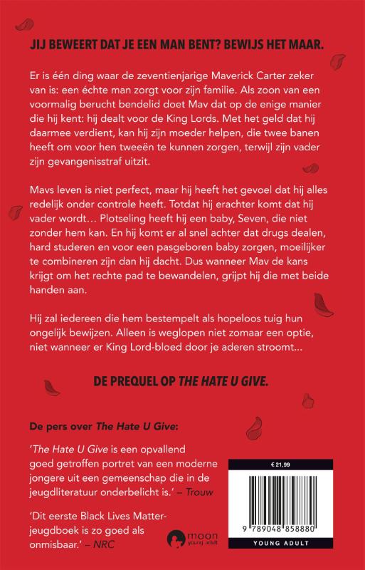 Achterkant van De roos uit het beton