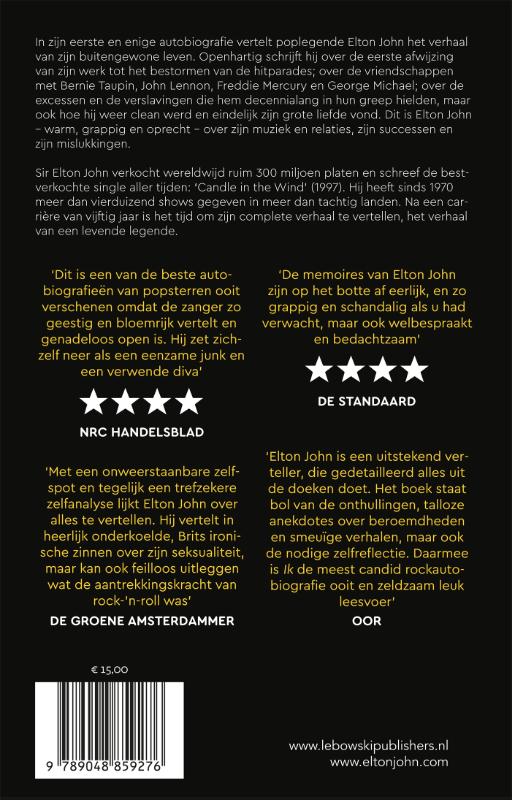 Achterkant van Ik