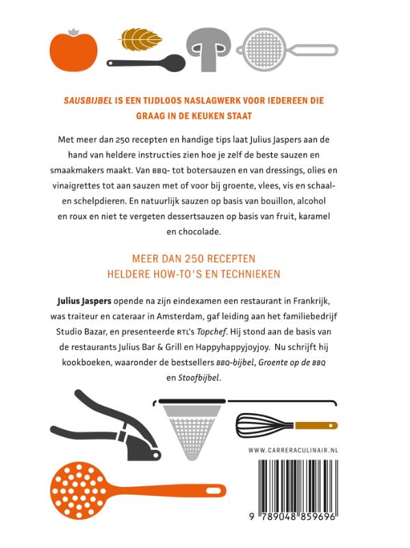 Achterkant van Sausbijbel