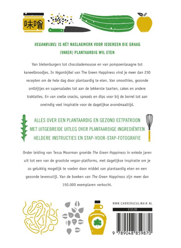 Achterkant van Veganbijbel