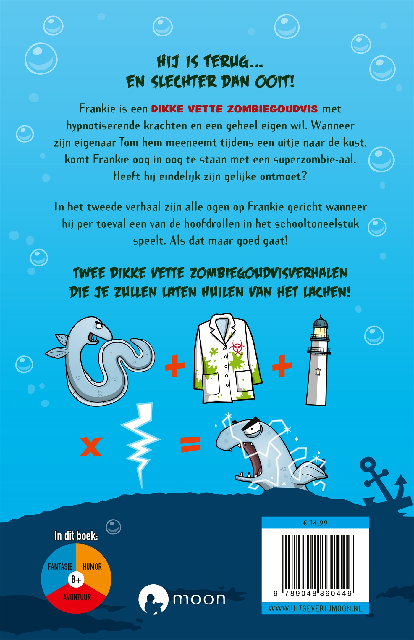 Achterkant van Mijn dikke vette zombiegoudvis 2