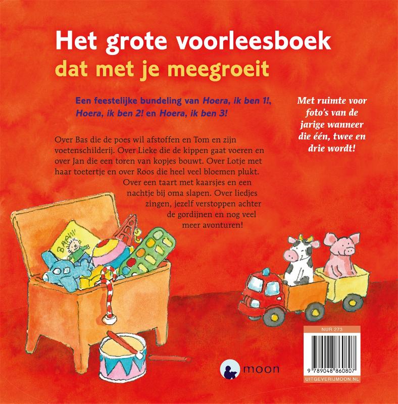 Achterkant van Het grote voorleesboek dat met je meegroeit