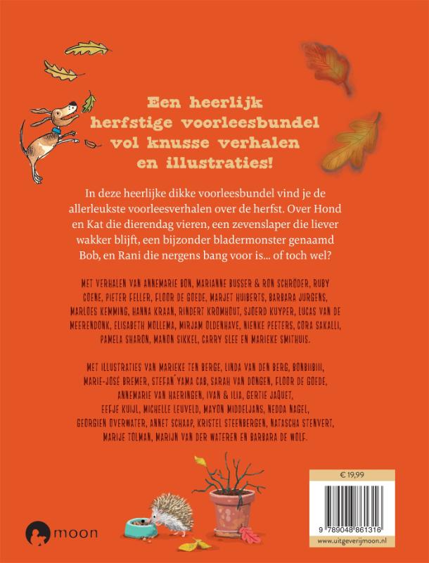 Achterkant van Het heerlijke herfstboek