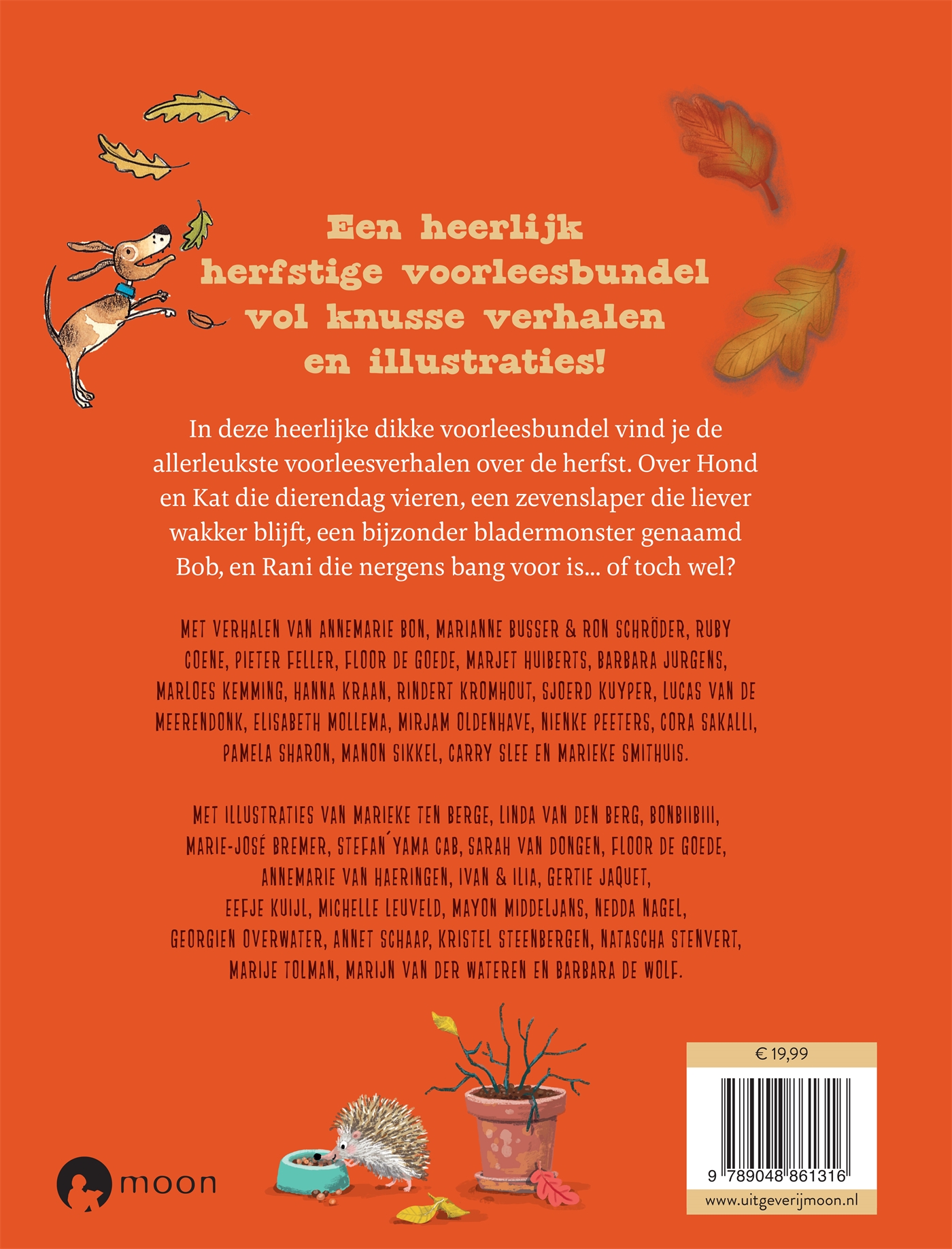 Achterkant van Het heerlijke herfstboek