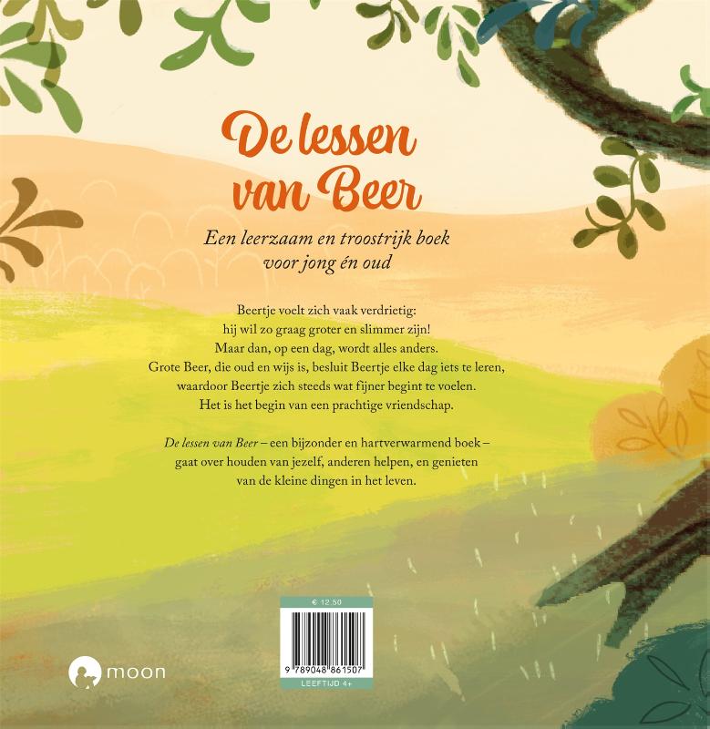 Achterkant van De lessen van Beer