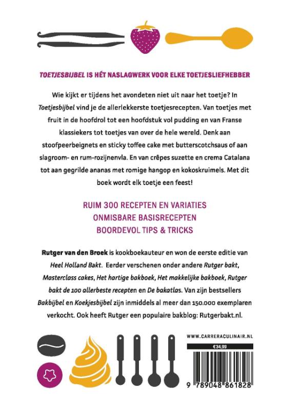 Achterkant van Toetjesbijbel