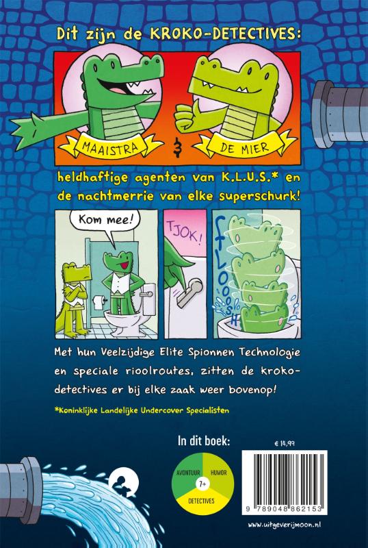 Achterkant van Kroko-detectives
