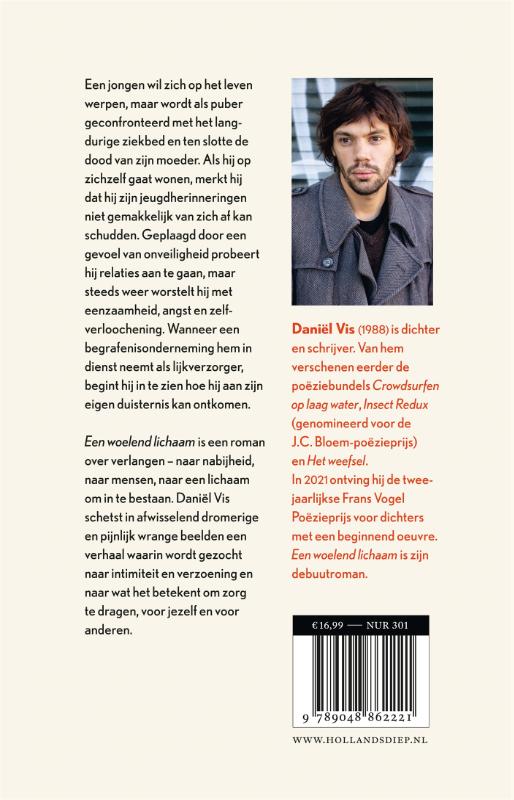 Achterkant van Een woelend lichaam