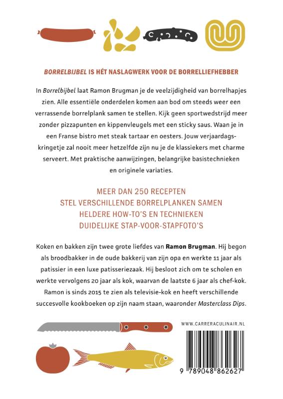 Achterkant van Borrelbijbel