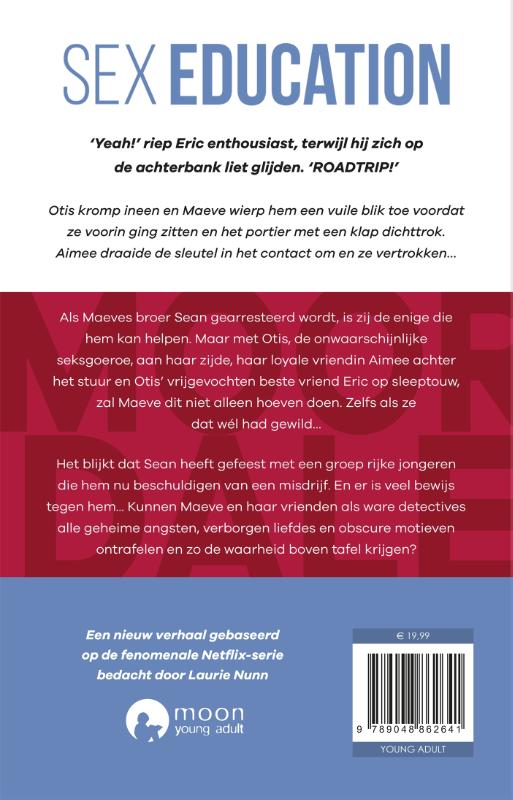 Achterkant van Sex Education - De roadtrip