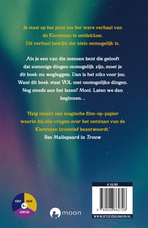 Achterkant van Een jongen met de naam Kerstmis