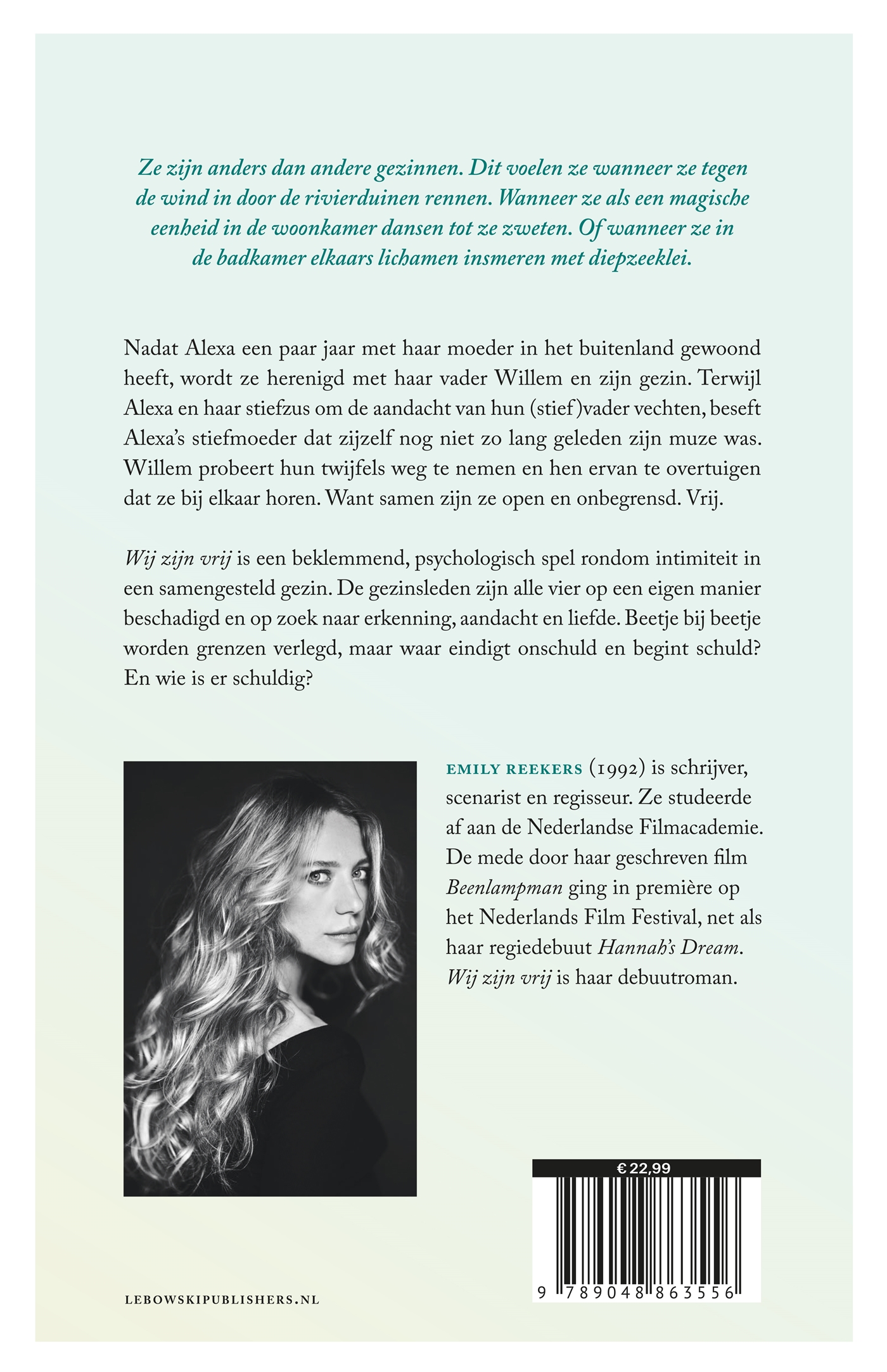 Achterkant van Wij zijn vrij