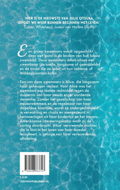 Achterkant van De zwemmers