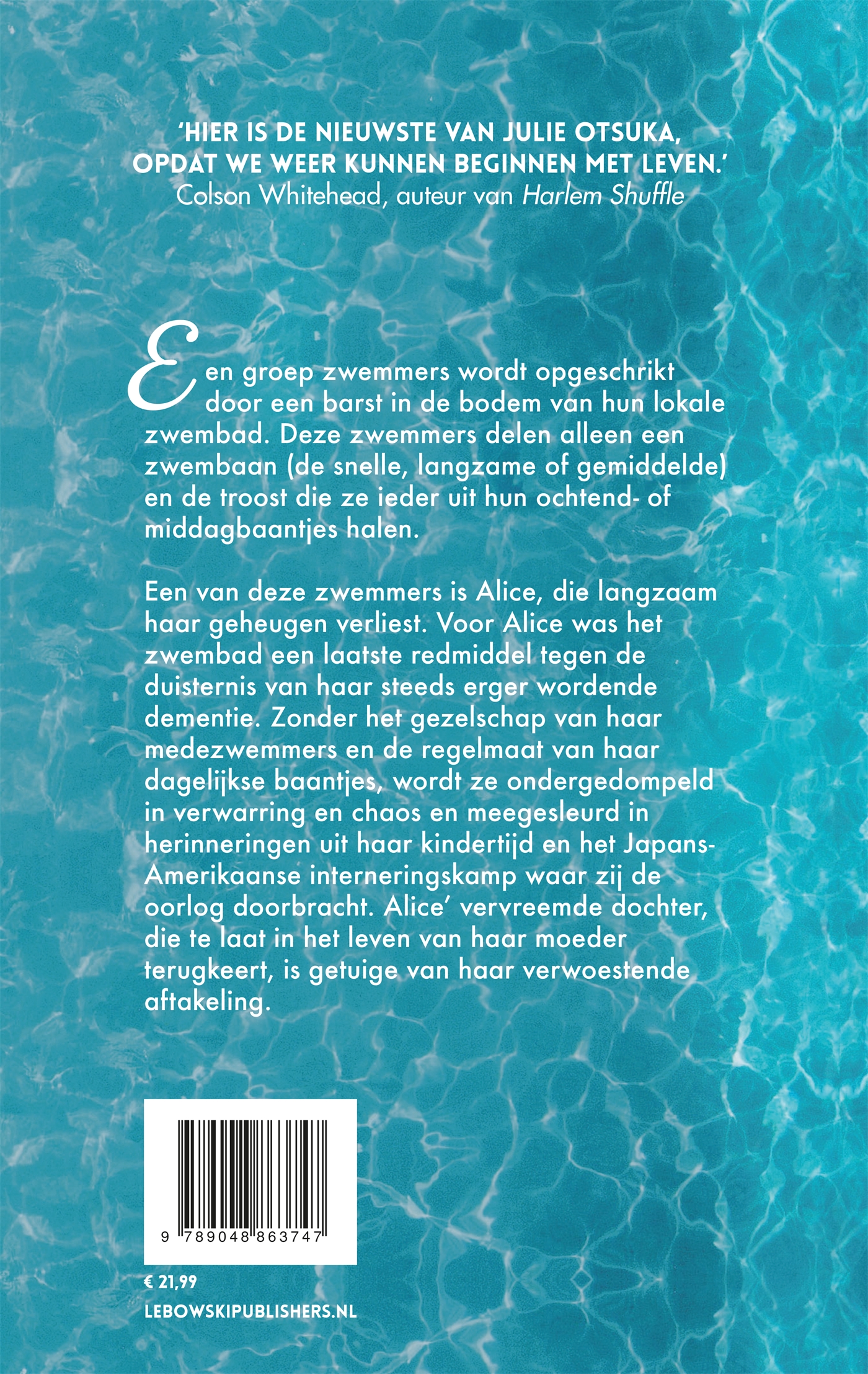 Achterkant van De zwemmers