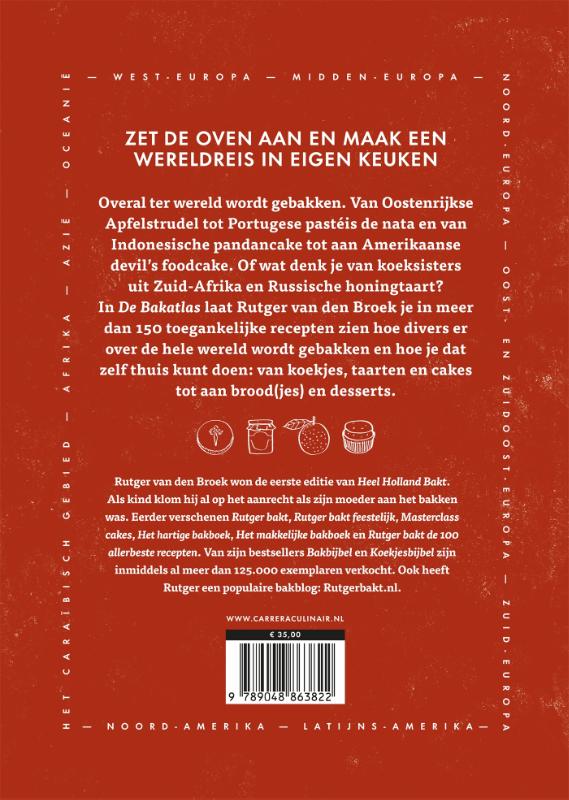 Achterkant van De bakatlas