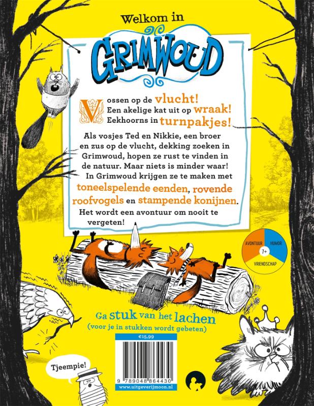 Achterkant van Grimwoud