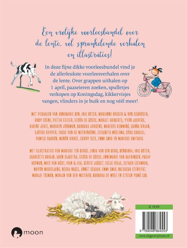 Achterkant van Het leuke lenteboek