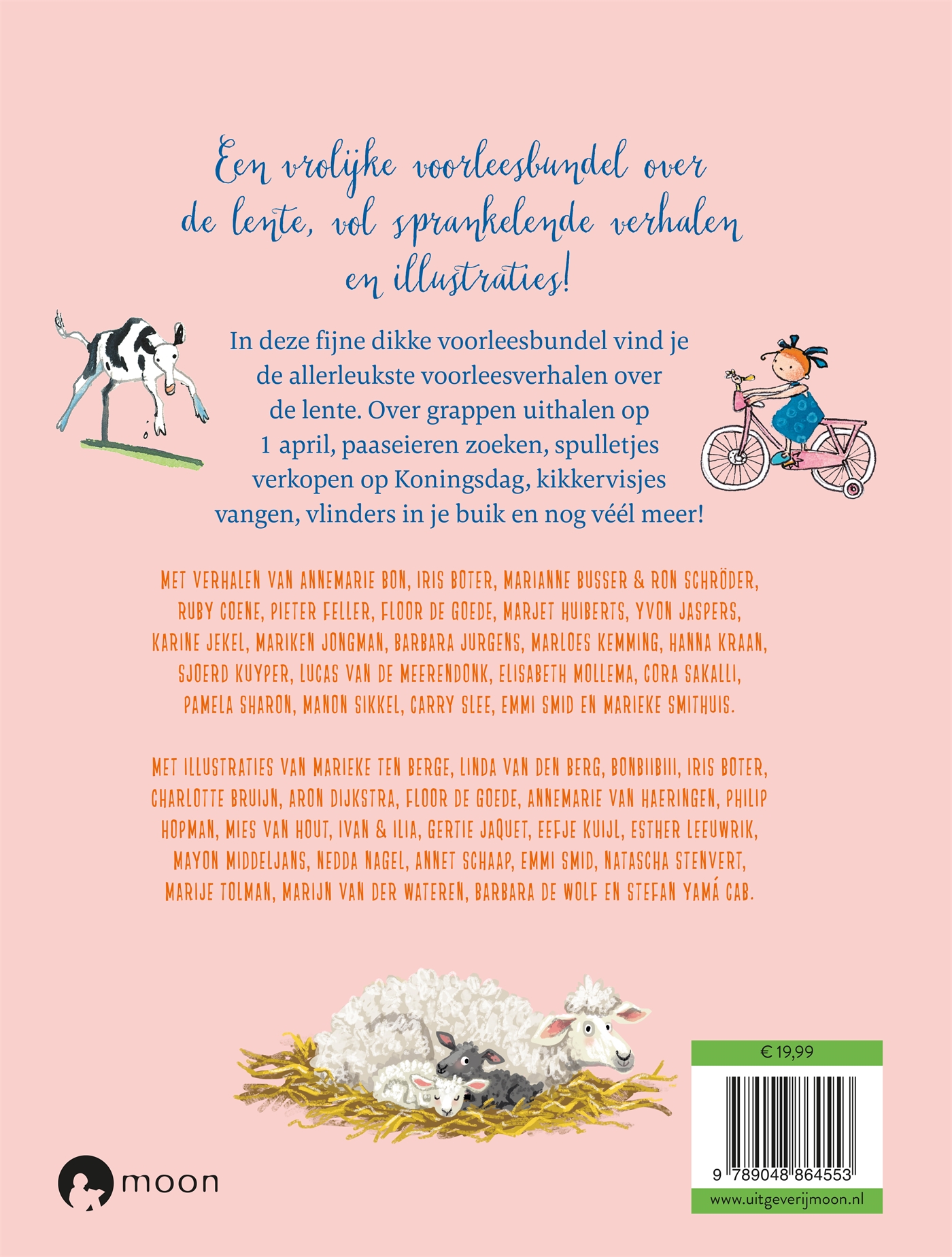 Achterkant van Het leuke lenteboek