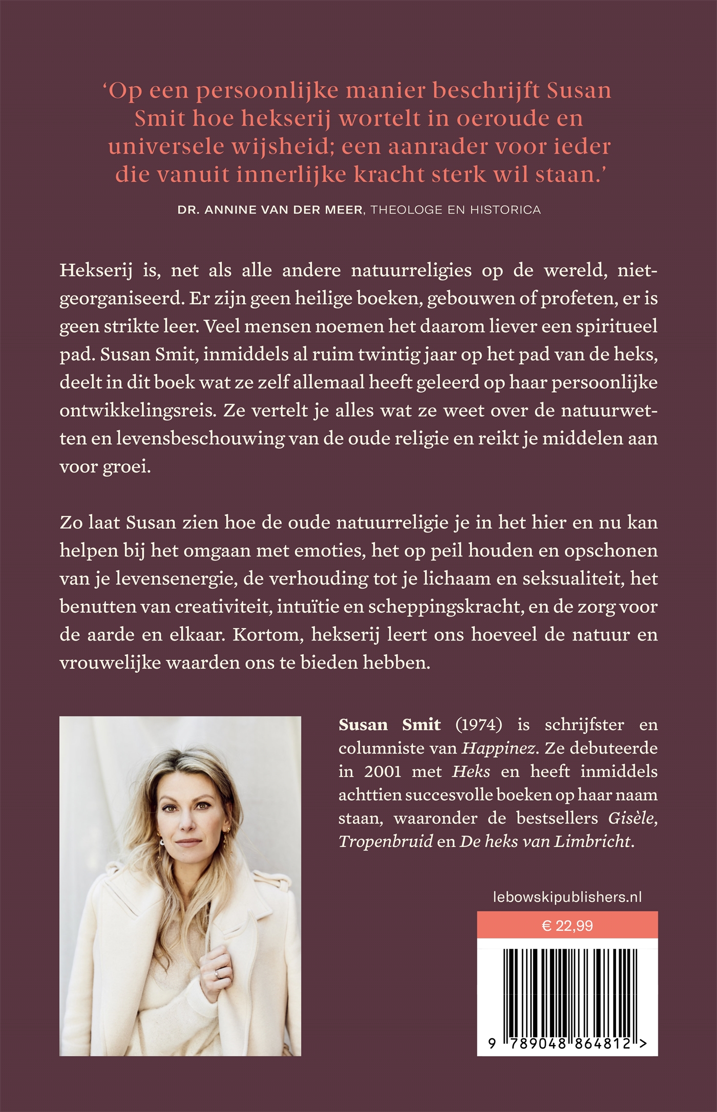 Achterkant van De wijsheid van de heks