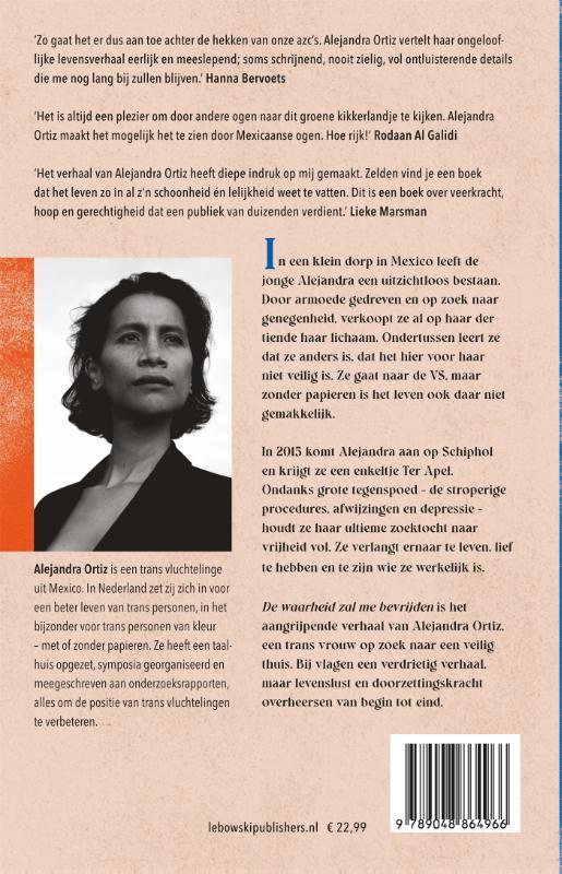 Achterkant van De waarheid zal me bevrijden