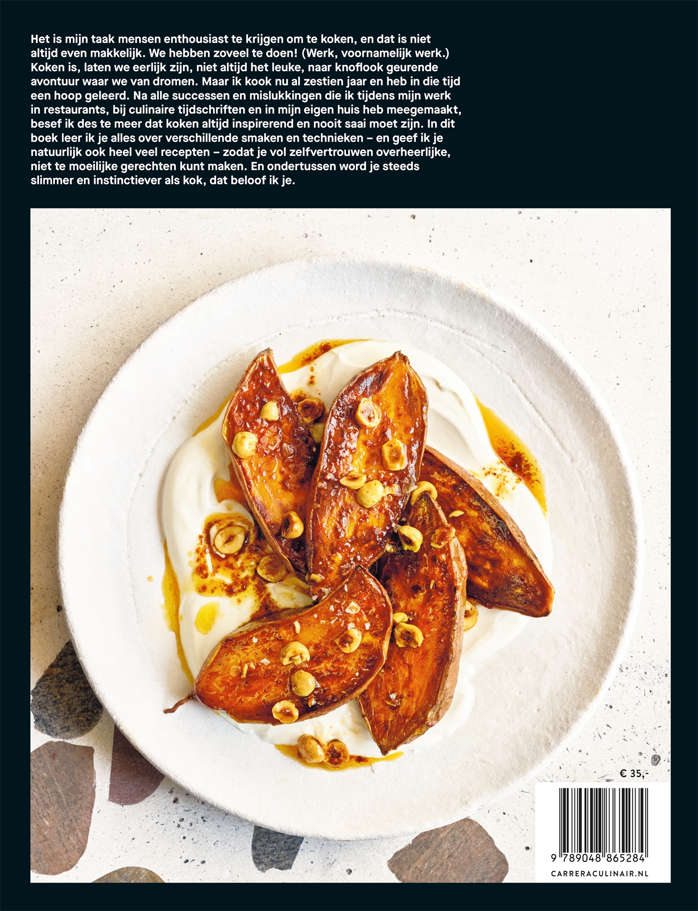 Achterkant van De chef die je wilt zijn