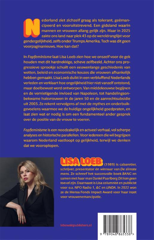 Achterkant van Fopfeminisme