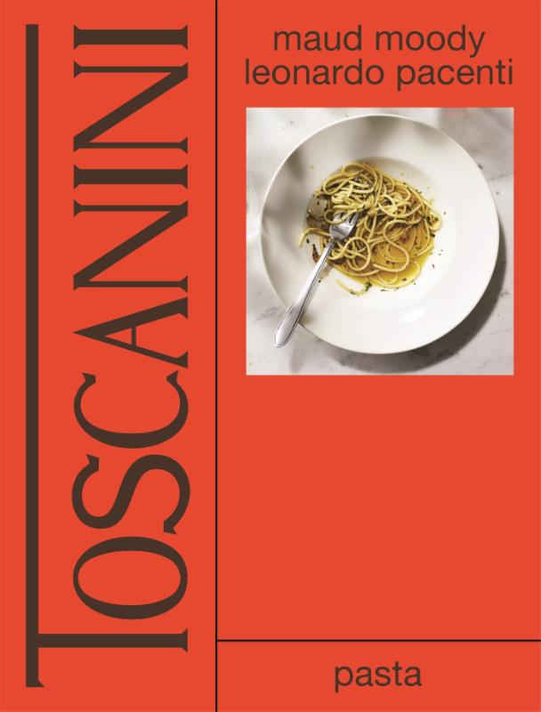 Achterkant van Toscanini: pasta