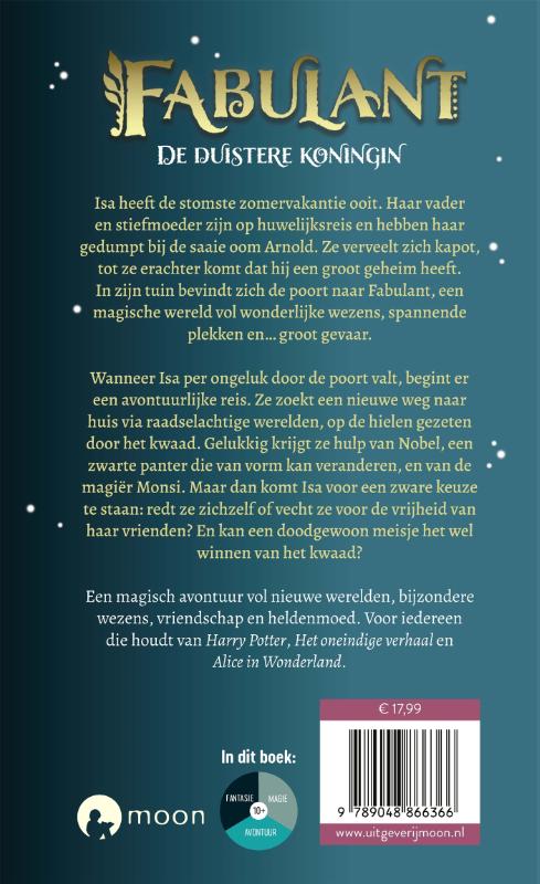 Achterkant van Fabulant