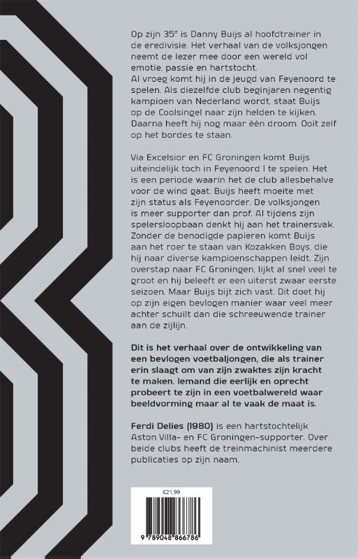 Achterkant van Danny Buijs