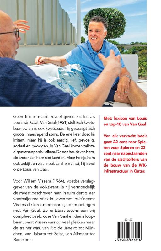 Achterkant van Leven met Louis