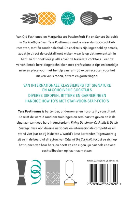 Achterkant van Cocktailbijbel