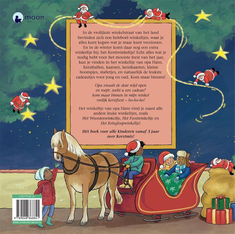 Achterkant van Het Kerstwinkeltje
