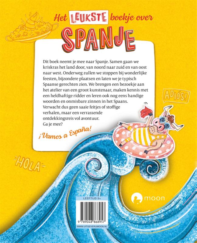 Achterkant van Het leukste boekje over Spanje