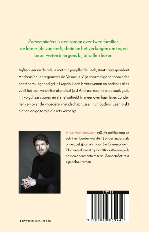 Achterkant van Zomersplinters