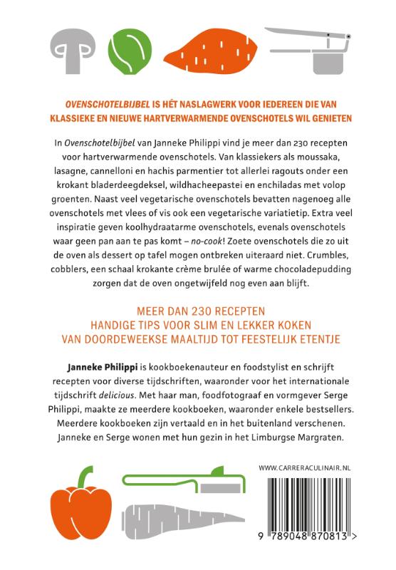 Achterkant van Ovenschotelbijbel